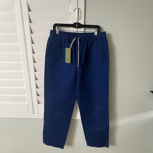 NWT Gucci Men's Blue Pants fits large /xl - Picture 1 of 4